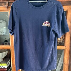 Vineyard Vines Classic Navy Tee with Graphic Boys XL